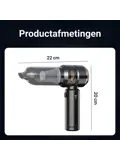 Pro 2-in-1 Auto Stofzuiger - Kruimeldief