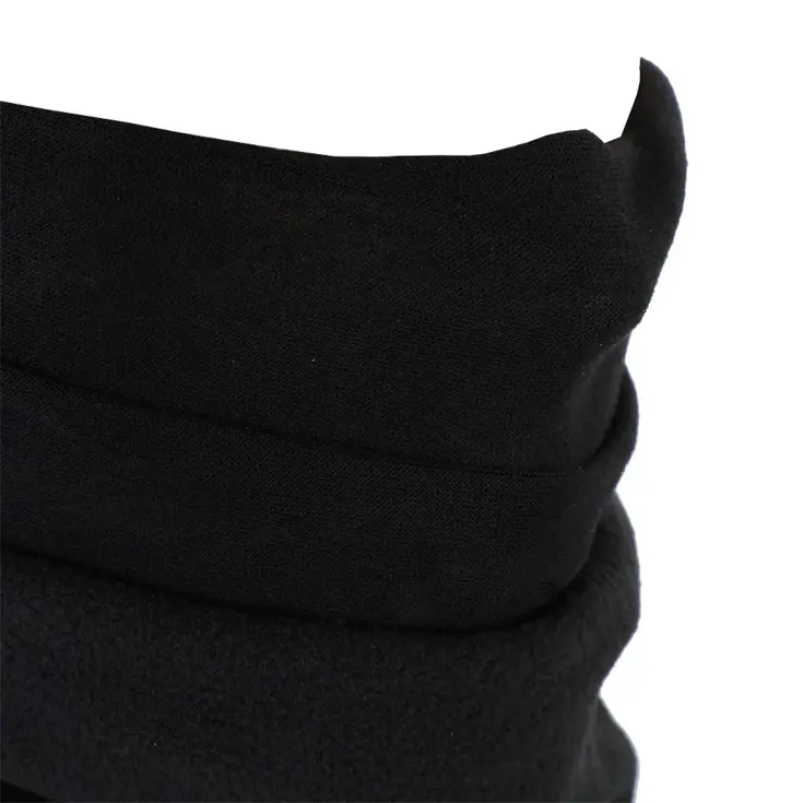 Nekwarmer Skiën / Snowboard Fleece Zwart