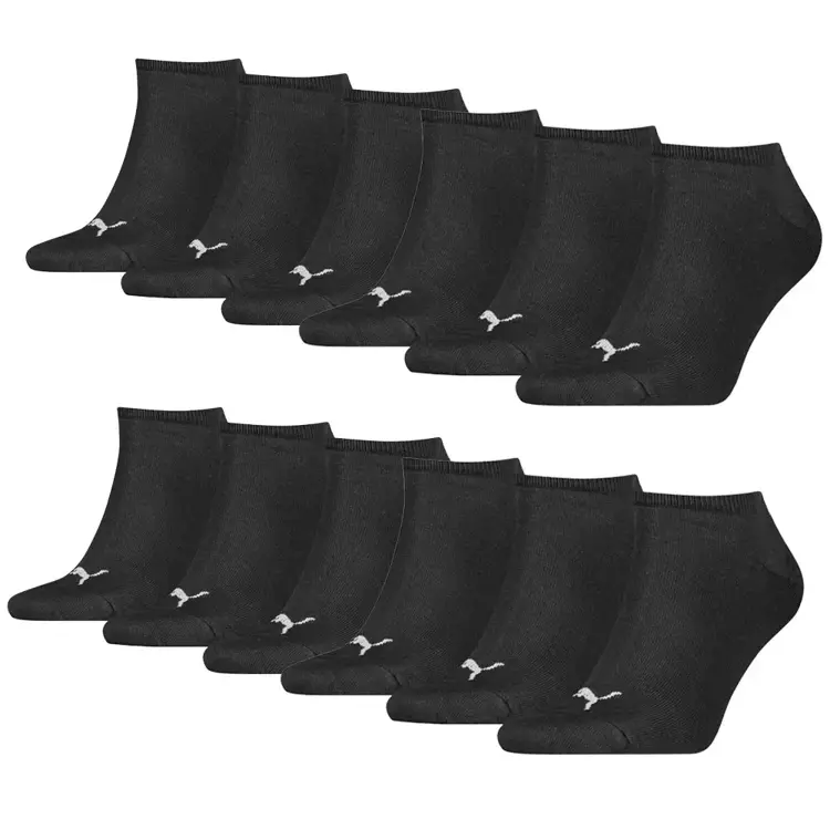 12 paar - Uniseks - Sneakersokken
