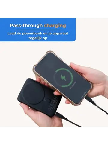 Draadloze MagSafe Powerbank 10.000mAh - Zwart
