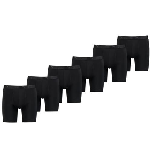 Puma - Microfiber Long 6p - Sport Boxershorts
