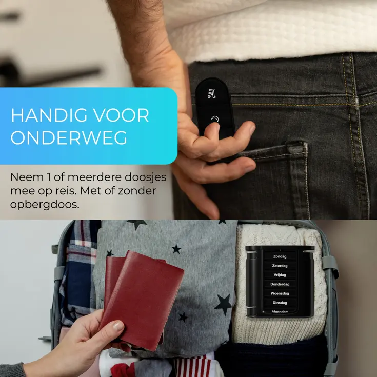 GEASY Pillendoos 7 Dagen – 4 Vakken