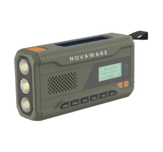 Noodradio Solar Opwindbaar - DAB+/FM - 4500mAh