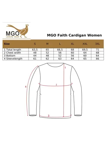 Faith - Dames vest - MGO