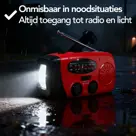 Noodradio - Radio Met Accu Batterij