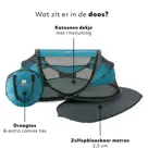 Campingbedje – Met zelfopblaasbare matras - Deryan