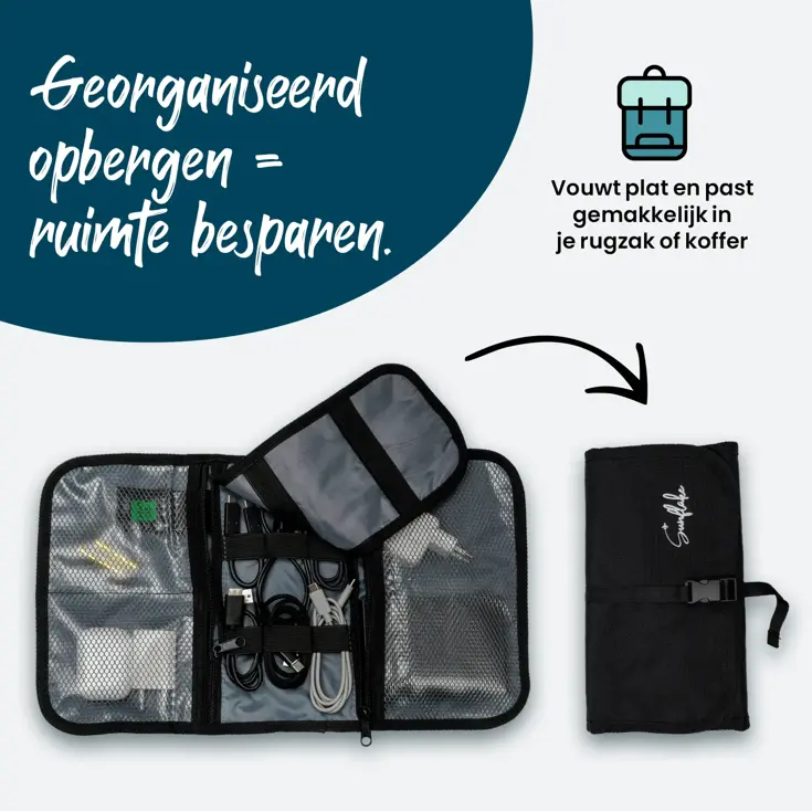 Kabel organizer set 2 stuks - Compact