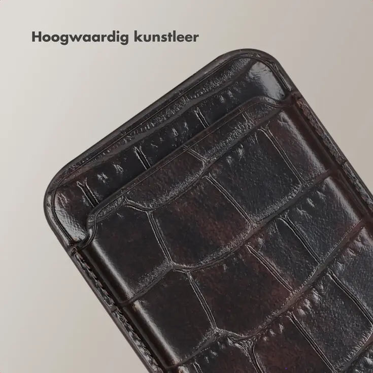 Croco Pashouder met MagSafe