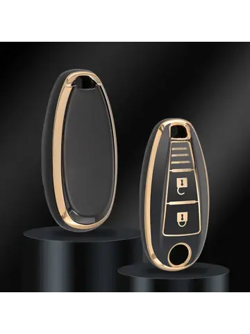 TPU Sleutelhoesje voor Suzuki goud A3A