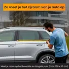 R2B Zonnescherm Auto Zijruit - Set van 2