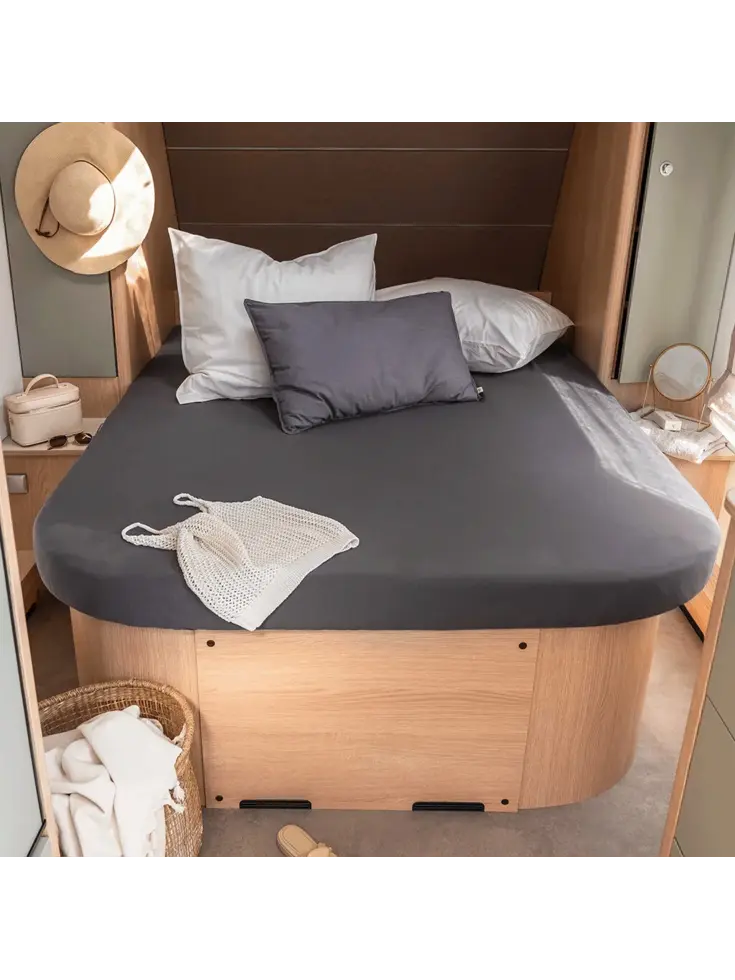 Jersey hoeslaken queens bed