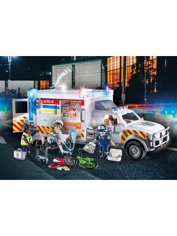 PLAYMOBIL® Reddingsvoertuig US Ambulance 70936
