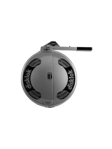 Stuurslot Disklok - 39 tot 44 cm - Zilver