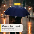 Stormparaplu met hoes
