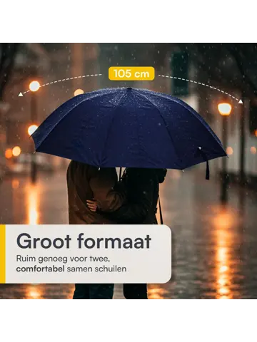Stormparaplu met hoes