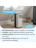 RM AIRPlus Mobiele Airco - 9000BTU