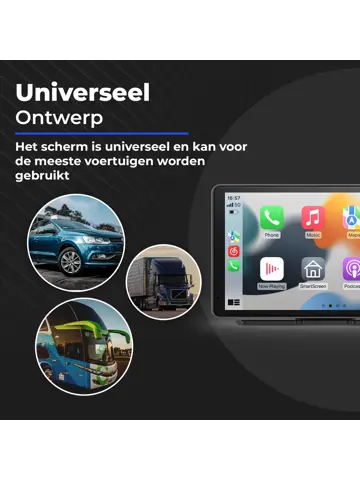 CarPlay/Android Auto scherm 7 inch