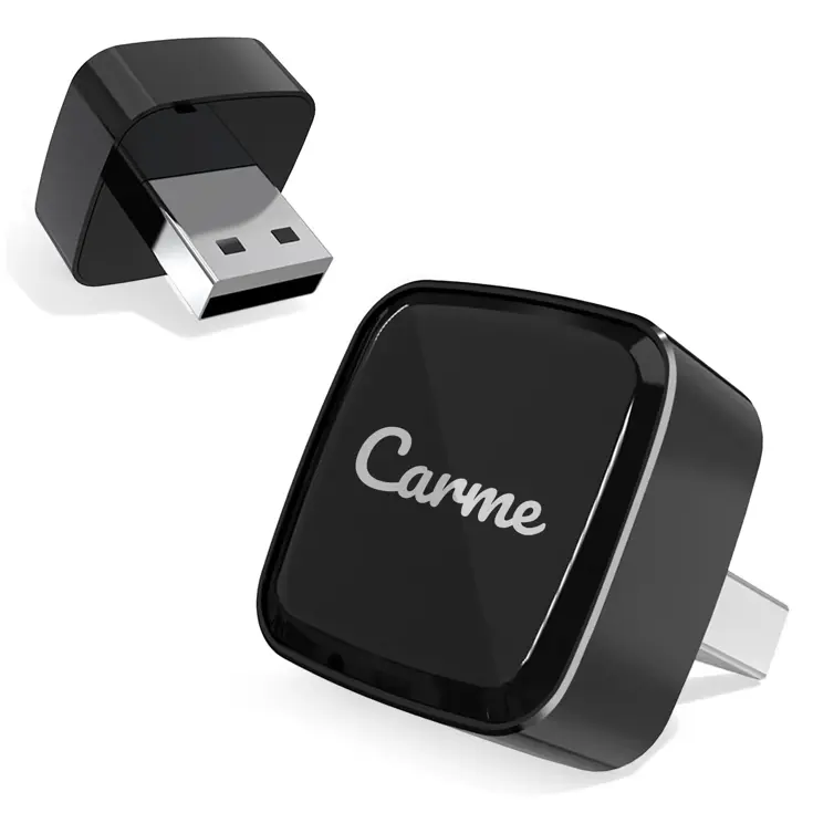 Ultra Mini 2-in-1 Car Dongle - Zwart