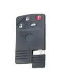 Smart key behuizing 4 knops geschikt voor Mazda
