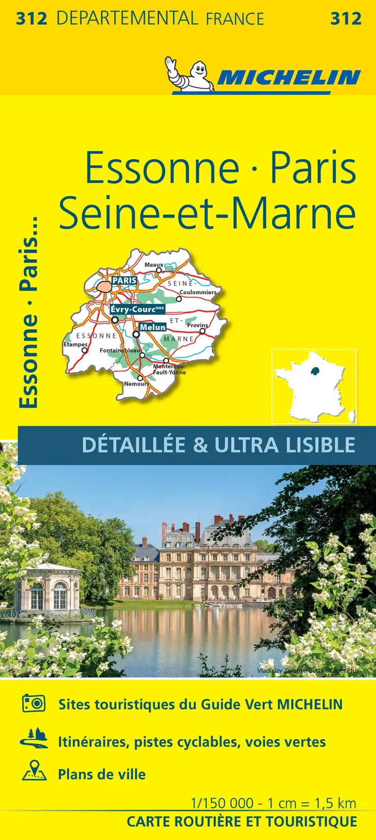 Wegenkaart Local 312 Essonne - Paris