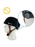 Vizorz SwitchCap fietshelm - Woolly cherry cap