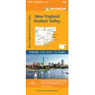 Kaart Regional 581 New England - New York