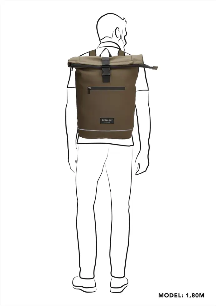 Waterproof - Rolltop rugzak 15,6" - Waterafstotend