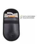 2x RFID Autosleutel hoesje - Anti-Skim zwart