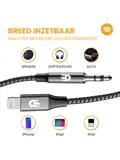 Drivv. Lightning naar AUX Kabel - 2 Meter