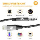 Drivv. Lightning naar AUX Kabel - 2 Meter