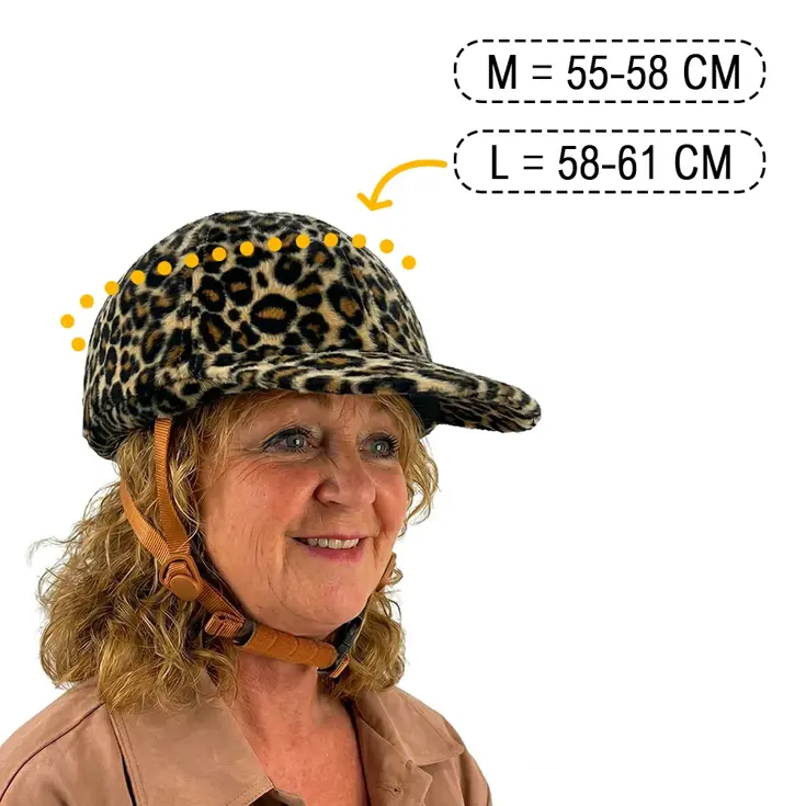 Vizorz SwitchCap fietshelm - Panther Cap