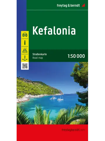 Wegenkaart Kefalonia