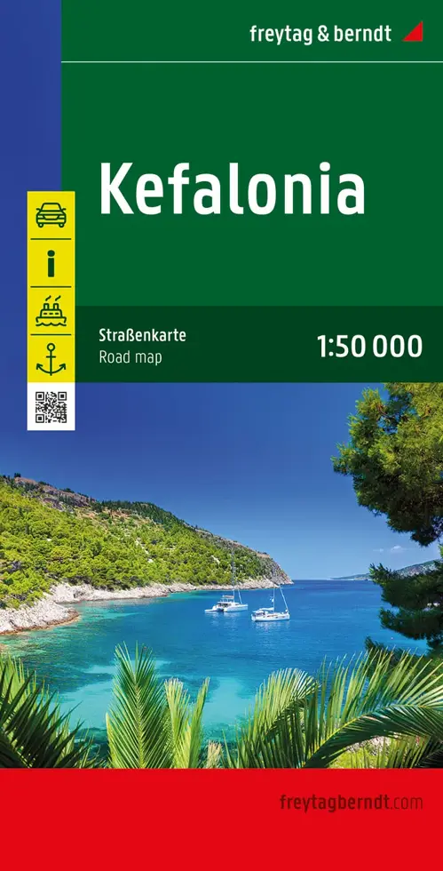 Wegenkaart Kefalonia