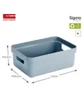 Sigma home - Opbergbox - 9L - 6-delig