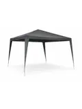 Partytent 3x3 m grijs - waterafstotend met frame