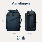 Reistas - Geschikt als Handbagage - 25L