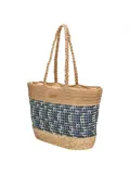 Natural Life - Strandtas riet - Groot