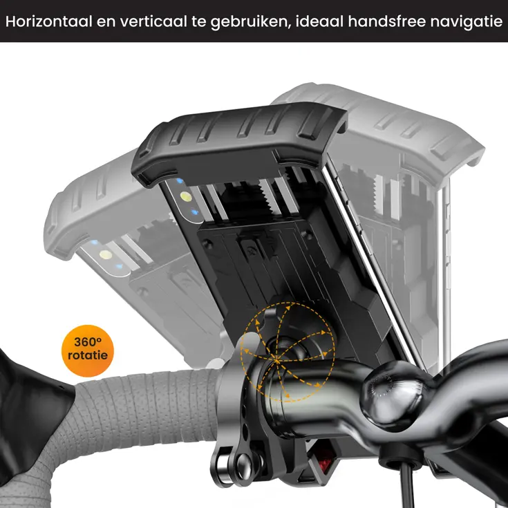 Robuuste Telefoonhouder Fiets & Motor