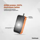 Solar Powerbank Incl. Handslinger 50.000mAh
