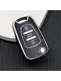 TPU Sleutelhoesje voor Hyundai zwart C3