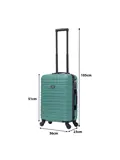 Reiskoffer S ABS 39L met TSA-slot en 360° wielen