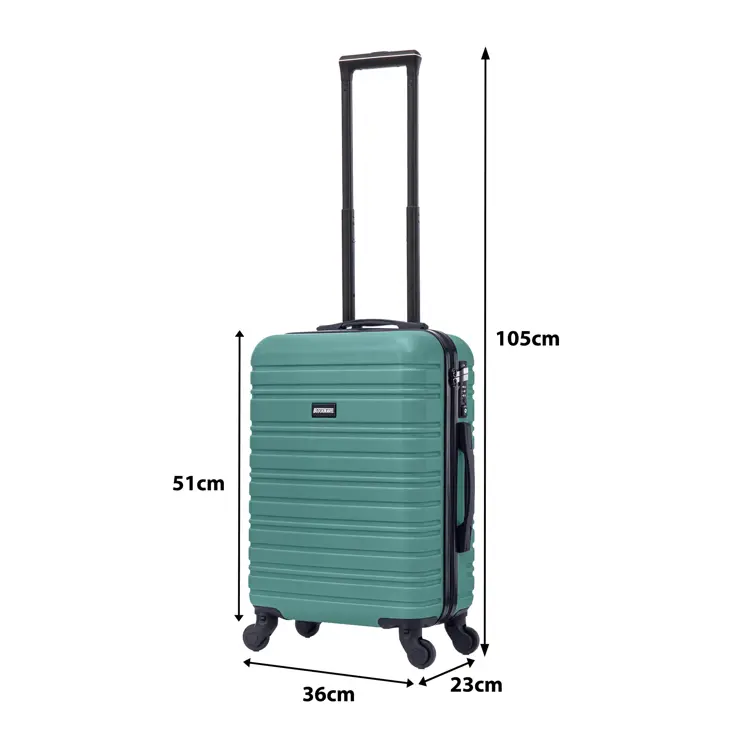 Reiskoffer S ABS 39L met TSA-slot en 360° wielen