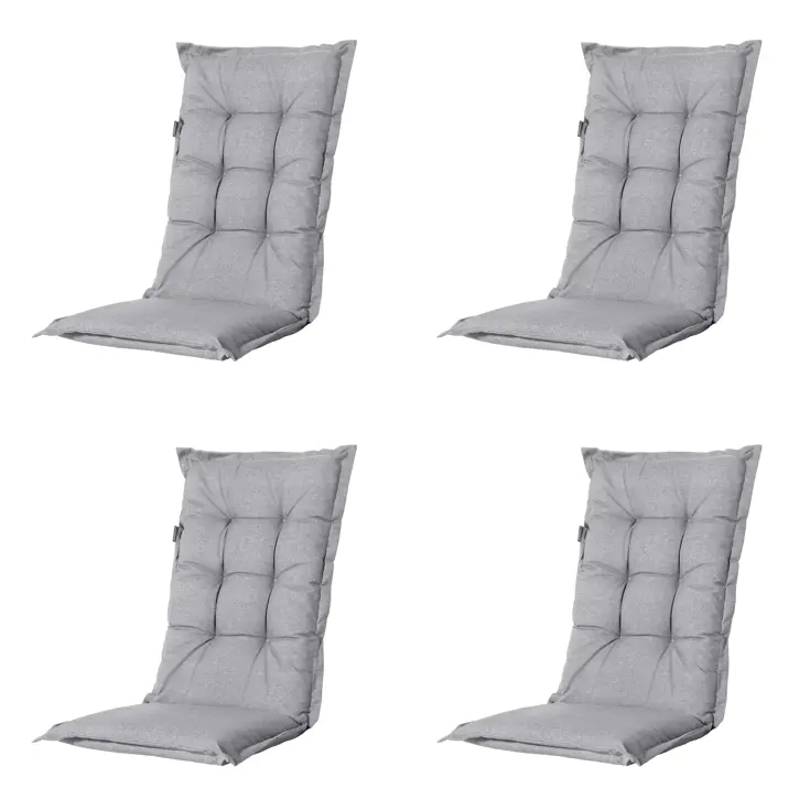 Manchester - Kussen hoge rug - Set van 4