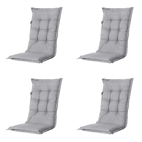 Manchester - Kussen hoge rug - Set van 4