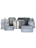 Koffer organizer - Set van 7 stuks Grijs