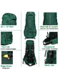 Dutch Mountains Backpack 65/75ltr