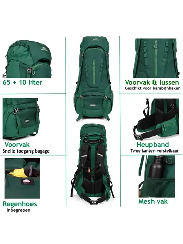 Dutch Mountains Backpack 65/75ltr