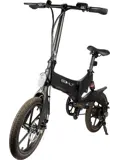 Elektrische vouwfiets - X160 - 16 inch - Zwart