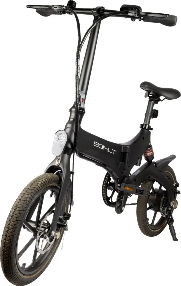 Elektrische vouwfiets - X160 - 16 inch - Zwart