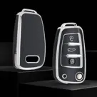 Dutch Shield Sleutelhoesje  Audi zwart C3